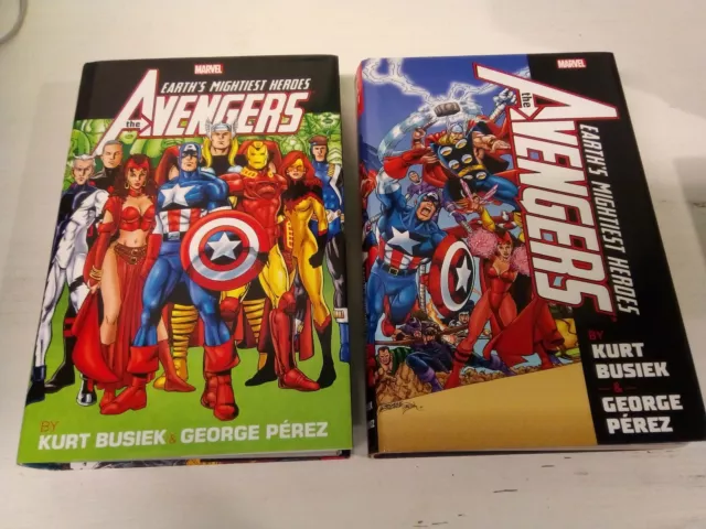 Avengers by Kurt Busiek MARVEL OMNIBUS VOL 1 & 2 KANG EARTH'S MIGHTIEST HEROES G