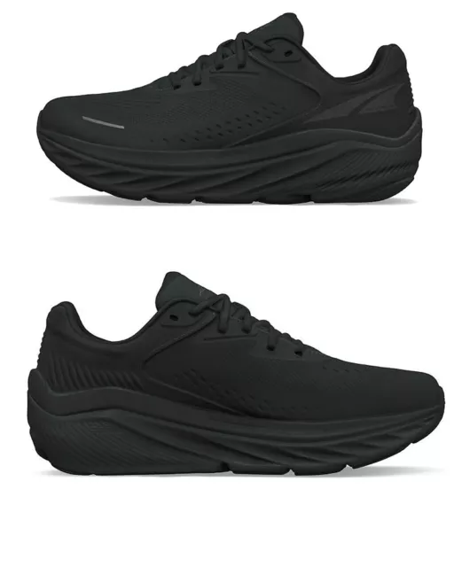 Chaussures de course Running Shoes HOMME Altra Total Black Via Olympus 2