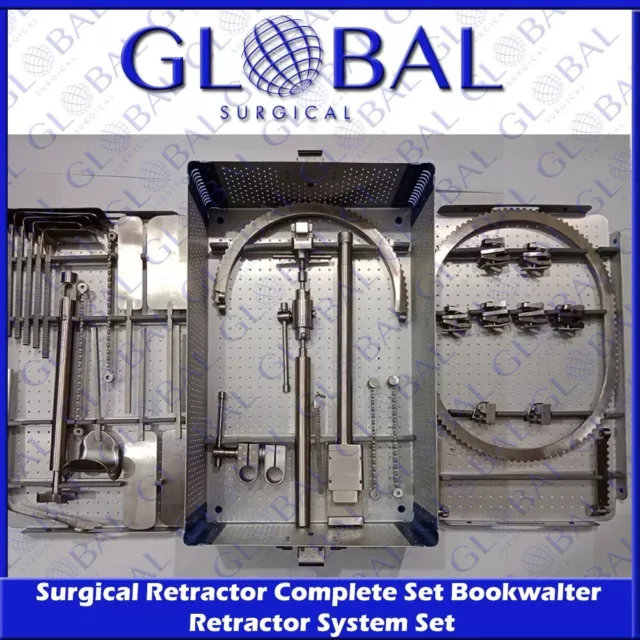 Surgical Retractor Complete Set Bookwalter Retractor System Set