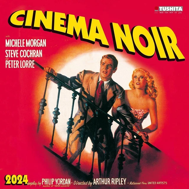 CINEMA NOIR 2024 Kalender 2024 Kalender Media Illustration 28 S