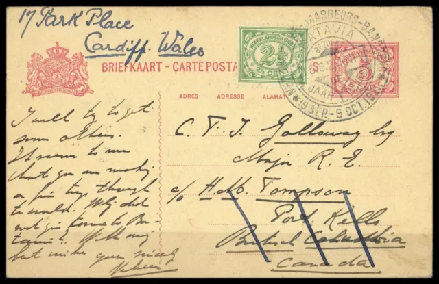 1920, Niederländisch Indien, P 29, Brief - 2804395