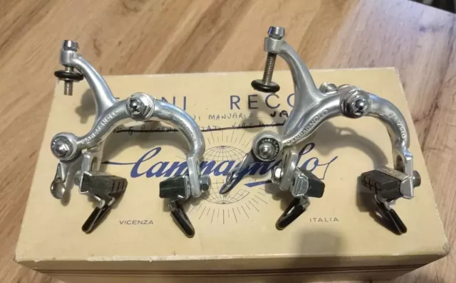 Nos Vintage Campagnolo Nuovo Record Brakeset: #2040 - Standard reach pize freni