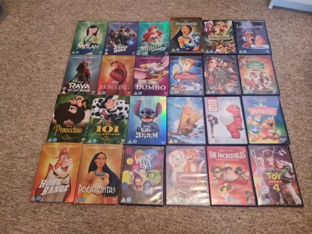 Disney classics dvd bundle X24 O RING Collection With Covers