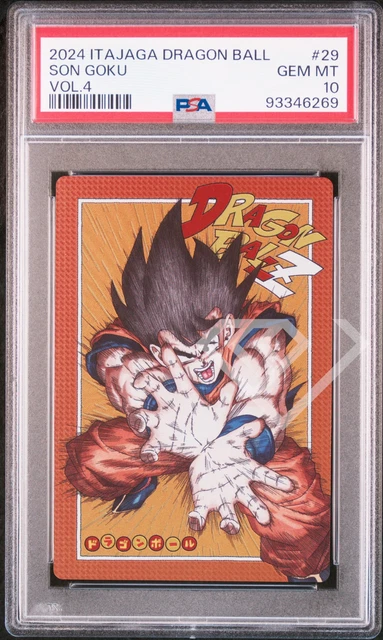 DRAGON BALL ITAJAGA Son Goku Vol 4-26 CR - PSA 10 Japanese EUR 449