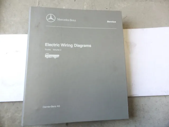 Mercedes Atego Truck  970, 972, 975, 976 wiring diagrams