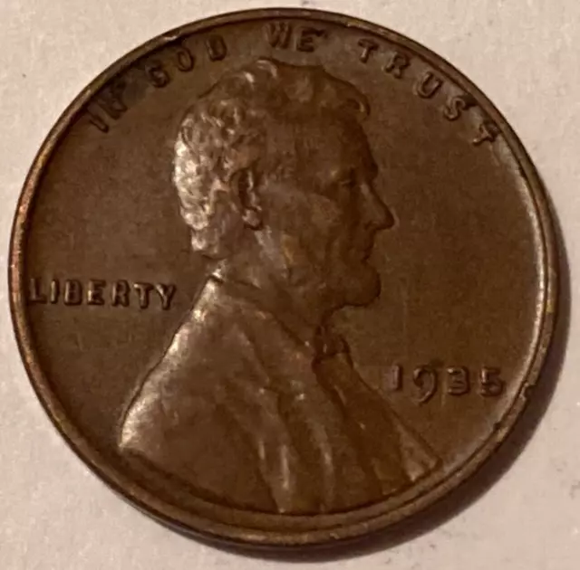 VF 1935 Lincoln Wheat Cent Philadelphia Mint Penny USA 1c - Buy More, Save More!