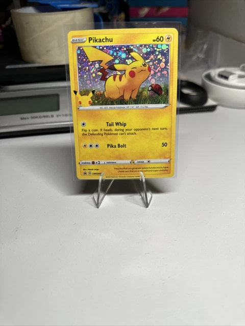 thumbnail image 2 of Pokemon 25th Anniversary Pikachu SWSH039 Promo – General Mills – Holo, NM 2 of 5