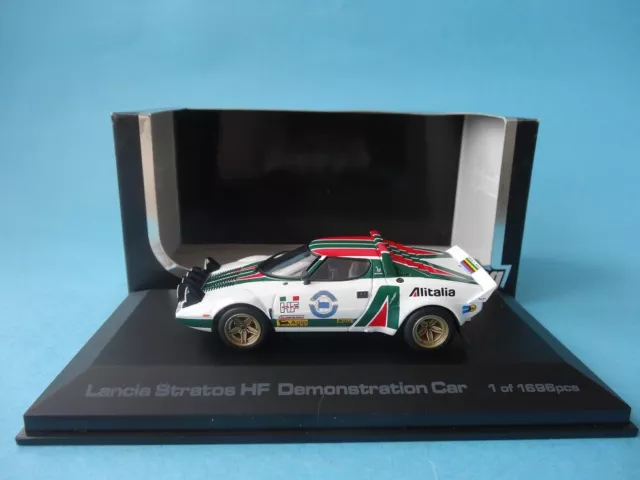 Lancia Stratos Hf - Rally Demonstration Car - Test Car - Rare - Hpi 8049 1/43