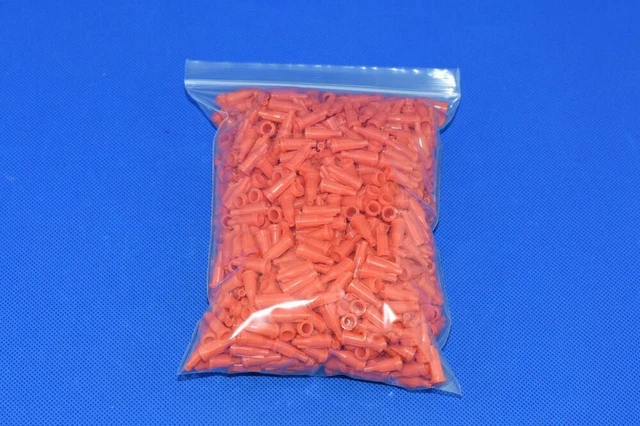 1000 PCS Glue dispensing syringe tip orange cap #U374 YG