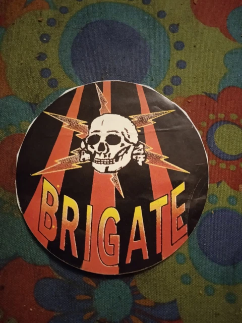 Adesivo Brigate Rossonerilsn Inizio Anni 90