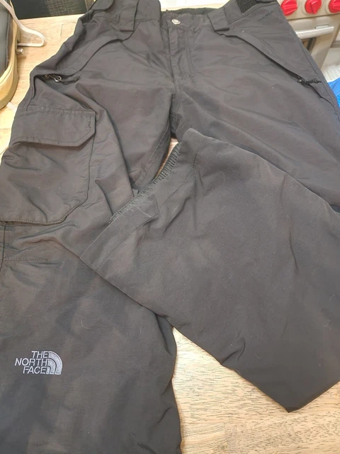 The North Face Black Winter Ski Snow  Snowboard Hyvent Pants Men's Size Small
