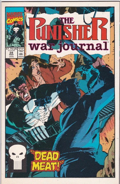 The Punisher: War Journal #28, Vol. 1 (1988-1995) Marvel Comics