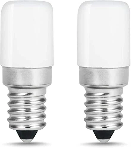 LOHAS Lot de 2 Lampe E14 LED Ampoule pour Réfrigérateur / 1.5 W - Puissance équi