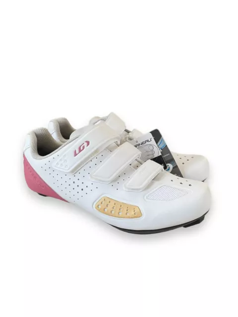 Louis Garneau Women’s Jade II Cycling Shoes White Size 7 EU 38 NEW