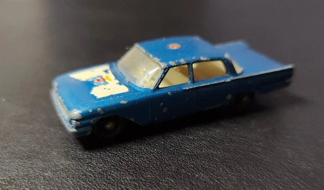 Matchbox Lesney Police Patrol Car Box 55 No Majorette No Hotwheels No