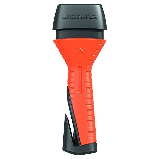 (TG. Taglia unica) Lifehammer LHEBL001T2 Evolution Martello Salvavita, Arancione