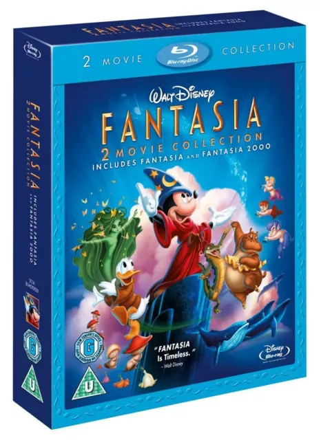 FANTASIA (1940) / FANTASIA 2000 [Blu-ray Box Set] 2-Movie Disney Collection Pack
