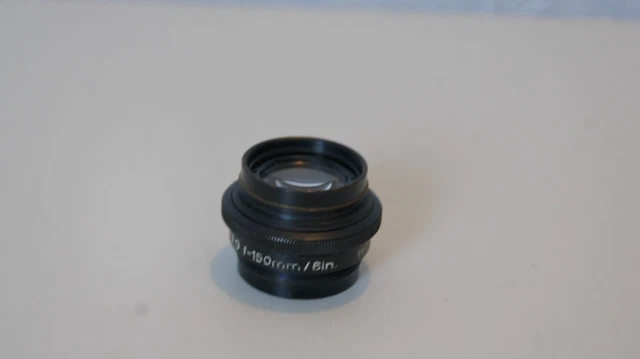 BOYER SAPHIR 150mm 4,5 Objectif pour agrandisseur 4x5 ou prise de