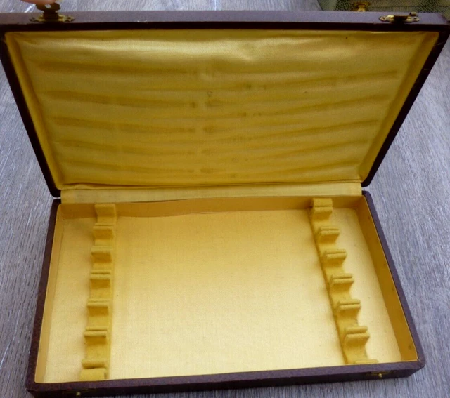 COFFRET ANCIEN 12 Couteaux A Fromage + 12 Couteaux De Table Metal Argenté Paris