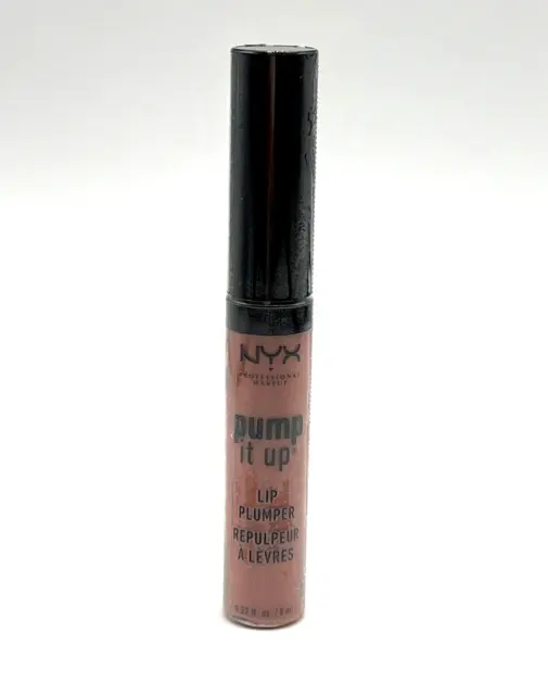 NYX Pump It Up Lip Plumper Color Gloss PIU07 Elizabeth 0.27 fl oz
