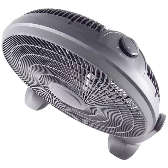 Ventilatore da Tavolo 90W Pale 50cm 3 Velocita Inclinazione Regolabile Grigio 2