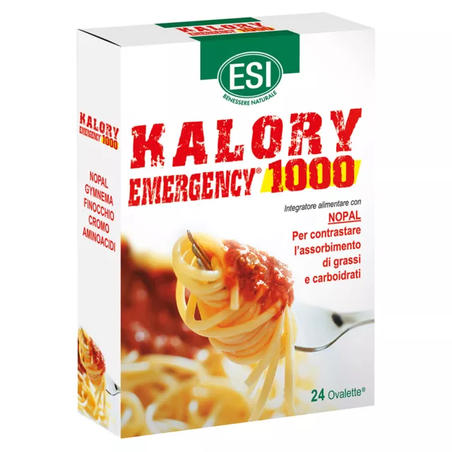 Esi Kalory Emergency 24 Oval Shaped Pills