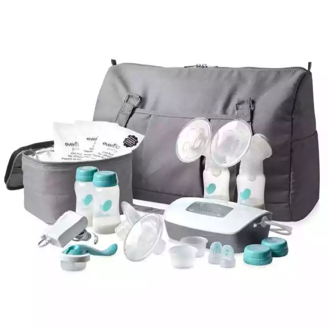 Brand New Evenflo Advanced Double Electric Breast Pump Kit