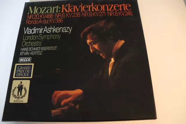 Mozart, Klavierkonzerte Nr. 6, 8, 9, 20, Ashkenazy, Decca