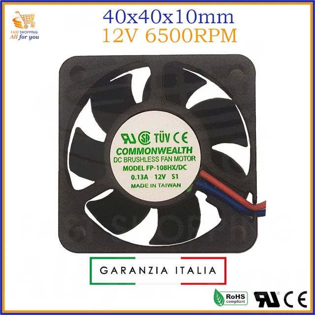 Ventilatore 24v 40x40x20 Commonwealth - Foto 7