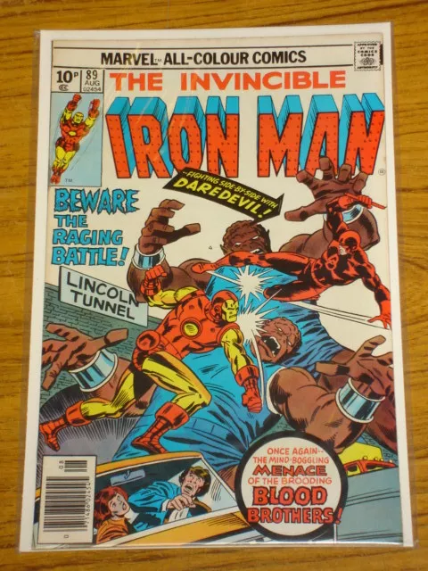 Ironman #89 Vol1 Marvel Comics August 1St App Blood Brothers 1976