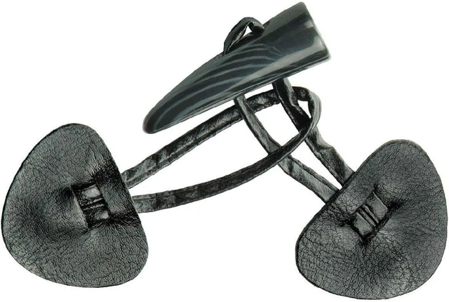 Sujetador de palanca de madera negro Prym 15 x 6 cm - 1 pieza