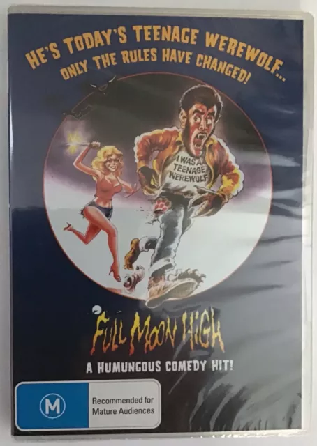 FULL MOON HIGH 1980 DVD. Region 4 NTSC Format. New & Sealed. Adam Arkin