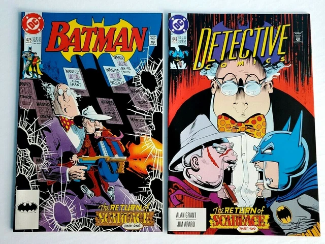 BATMAN #475 & DETECTIVE COMICS #642 ~ DC 1992 ~ 1st Appearance Renee Montoya!