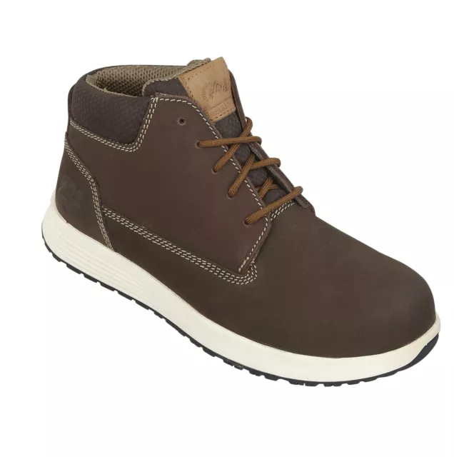 Himalayan Urban S3 brown nubuck composite toe/midsole safety boot #4411