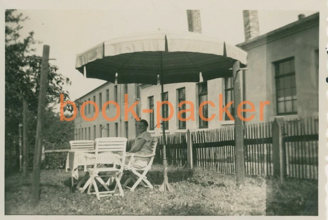 ALTES FOTO/VINTAGE PHOTO "In unserem Garten" [GLAUCHAU] 1932 02 EUR