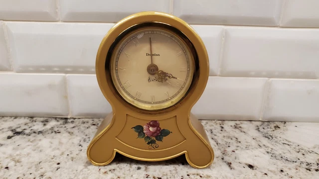 Vintage FABRIK SSS MARKE SCHMID Desk Wind up Clock D.B.P. ANGEM Germany Vintage FABRIK SSS MARKE SCHMID Desk Wind up Clock D.B.P. ANGEM Germany