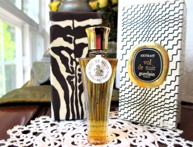 VINTAGE GUERLAIN VOL de Nuit Extrait Parfum 60 s 70 s 7.5ml 1 4oz