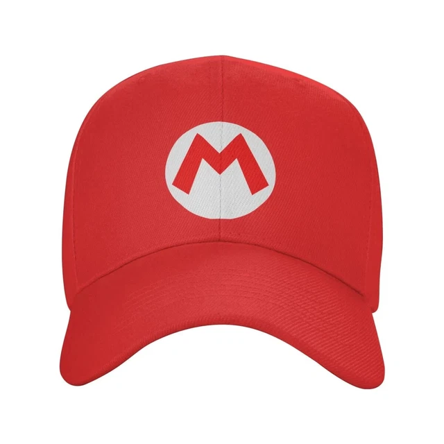 Casquette de Baseball pour hommes et femmes dessin animé Marios,