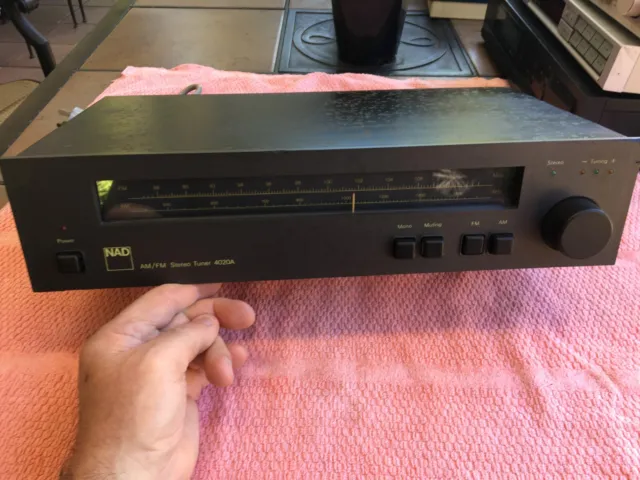 Restored N.a.d Stereo Radio Hifi Tuner Model 4020A Audio Electronics Nad