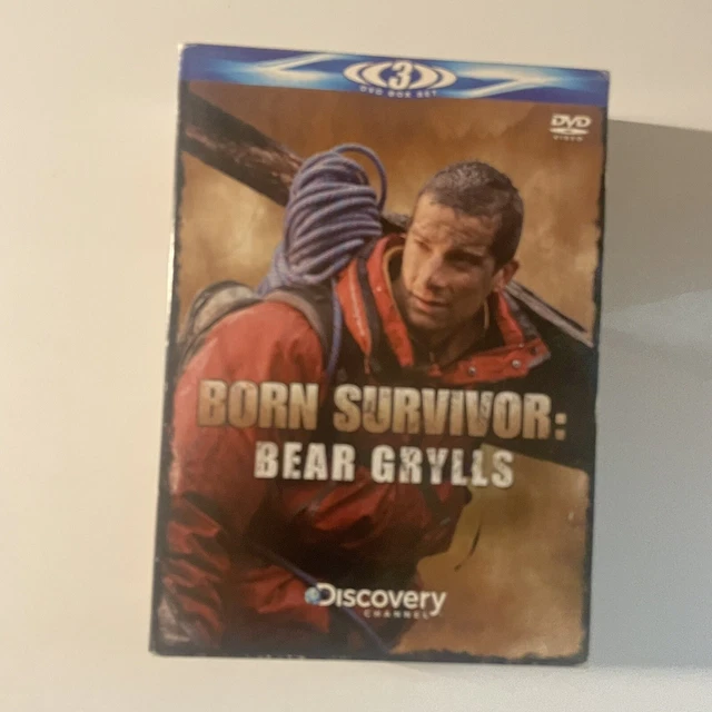 Bear Grylls - Born Survivor 3 Discs DVD Documentary (2011) - Amazing Deluxe Box