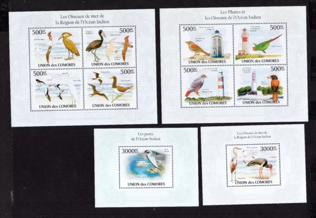 Comoros 2009 set of mini sheets of stamps Mi#2967-2708 + Bl.575-577 MNH CV=86.4$
