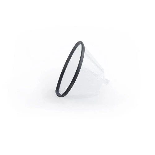KRUUSE Collar Isabelino Transparente con Borde de Goma BUSTER CONFORT, 12,5 cm,