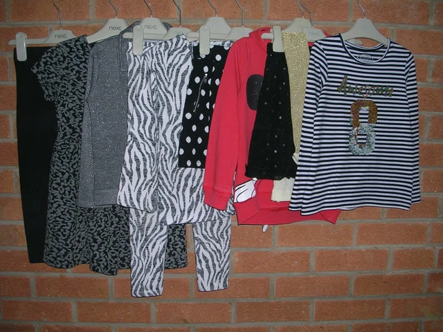 BLUEZOO M&S TU GEORGE etc Girls Bundle Dress Leggings Skirts Tops Age 5-6 116cm