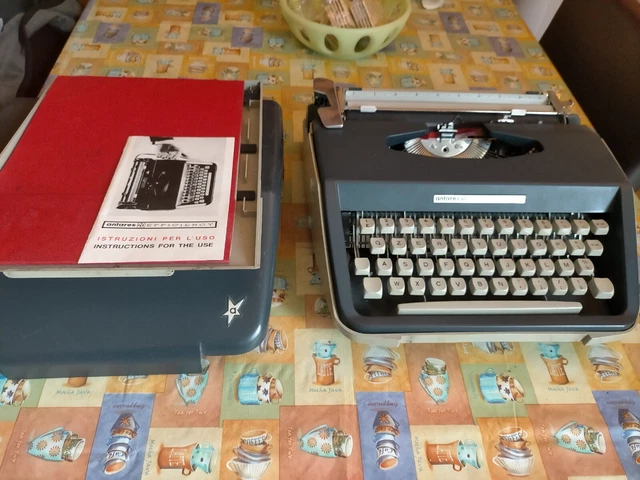 Macchina Da Scrivere Antares 20 Efficiency Vintage