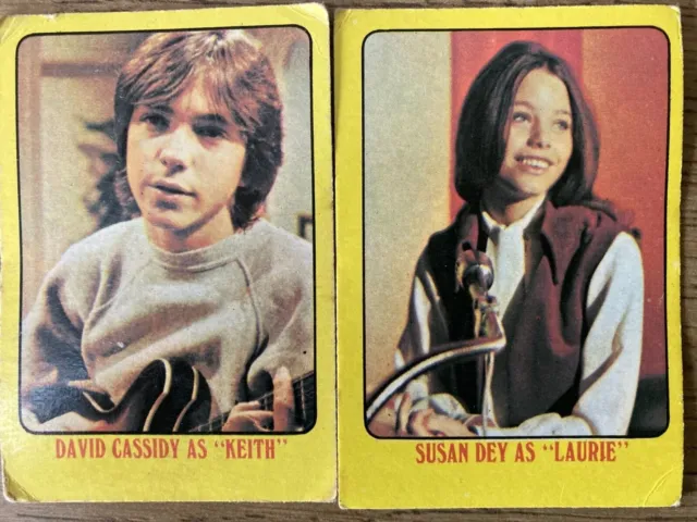 Trade Cards A&BC Partridge Family/David Cassidy -1971 Columbia Pictures (x19) 