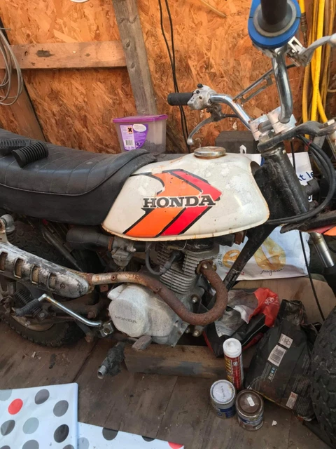 Honda cy80 monkey bike project