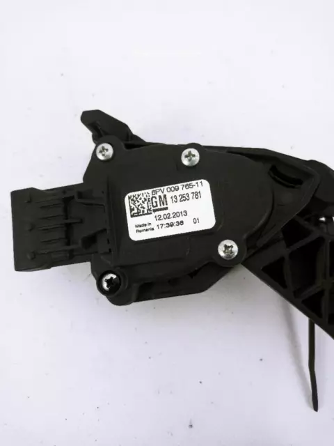 13253781 pédale d accélérateur pour OPEL ZAFIRA TOURER C (P12) 2.0 2011 21177163 3