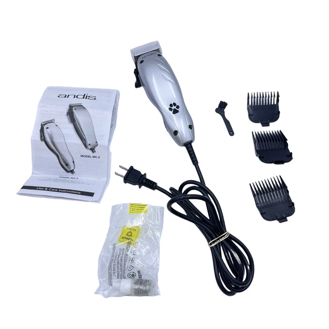 ANDIS Pet Grooming Kit Adjustable Blade Clipper MC-2 18400-P Easy Clip