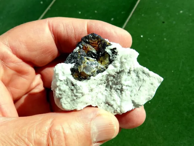 Minerales " Fabuloso Mineral De Blenda Acaramelada Aliva (Cantabria)  -  12A15 "