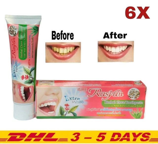Dentifrice Blanchissant ISME RASYAN 100g - Ingrédients Naturels, Sans Parabène, Allemagne